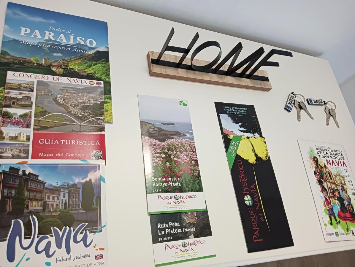 Apartamento Ria Navia Esterno foto
